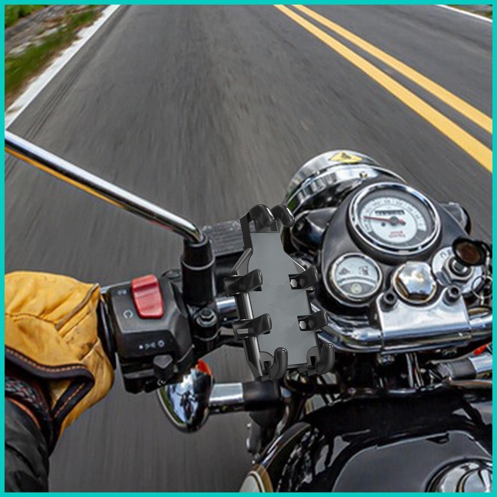 自行車車把手機支架電動車自行車可旋轉手機支架防抖摩托車手機支架適用於 rdatw