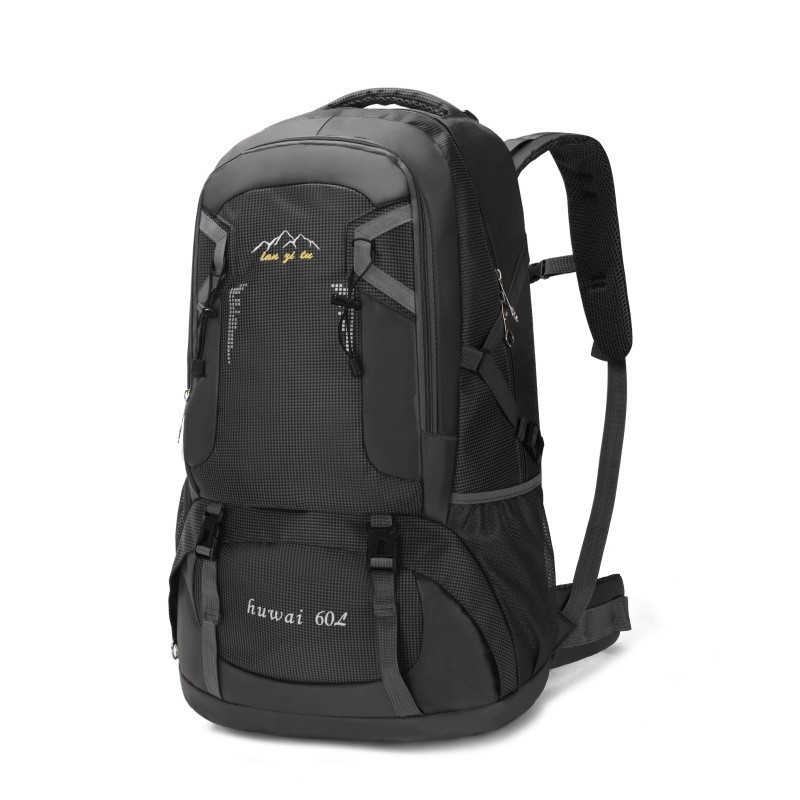60L大容量 背包 戶外 登山包 防水 尼龍包 旅行包 情侶包 後背包 休閒包 男女運動背包
