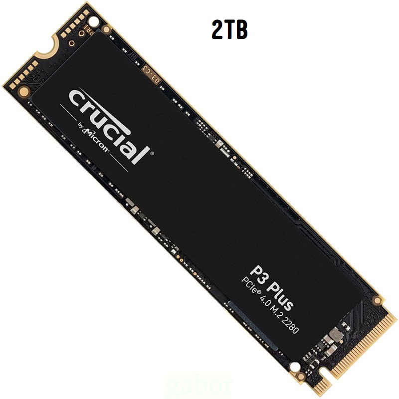 Micron 美光 Crucial P3 Plus 2TB/Gen4 M.2 SSD 固態硬碟