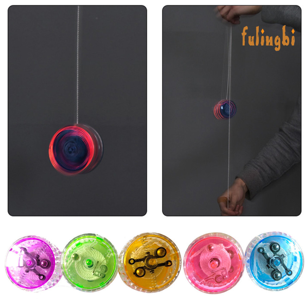 [FUI] LED閃光溜溜球 發光悠悠球 小玩具塑膠兒童玩具球發光球