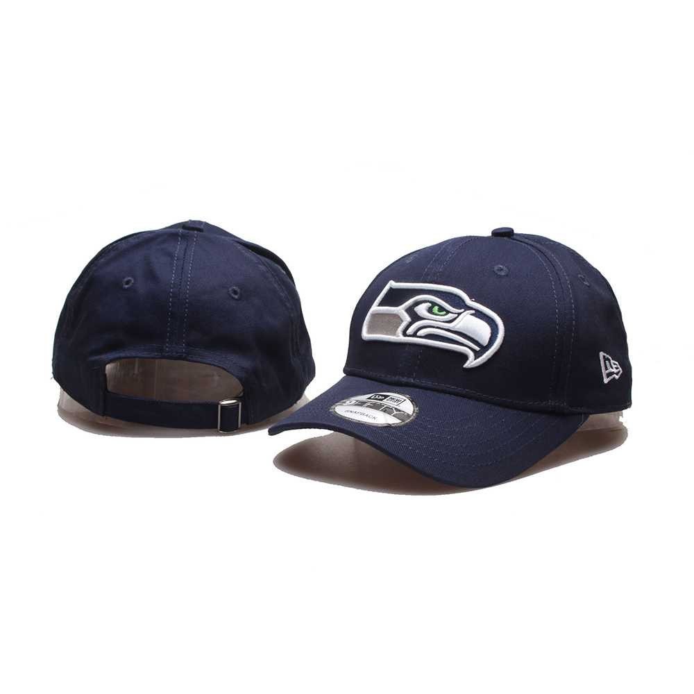 NFL 橄欖球帽 西雅圖海鷹 Seattle Seahawks 彎簷 老帽 棒球帽 男女通用  嘻哈時尚潮帽