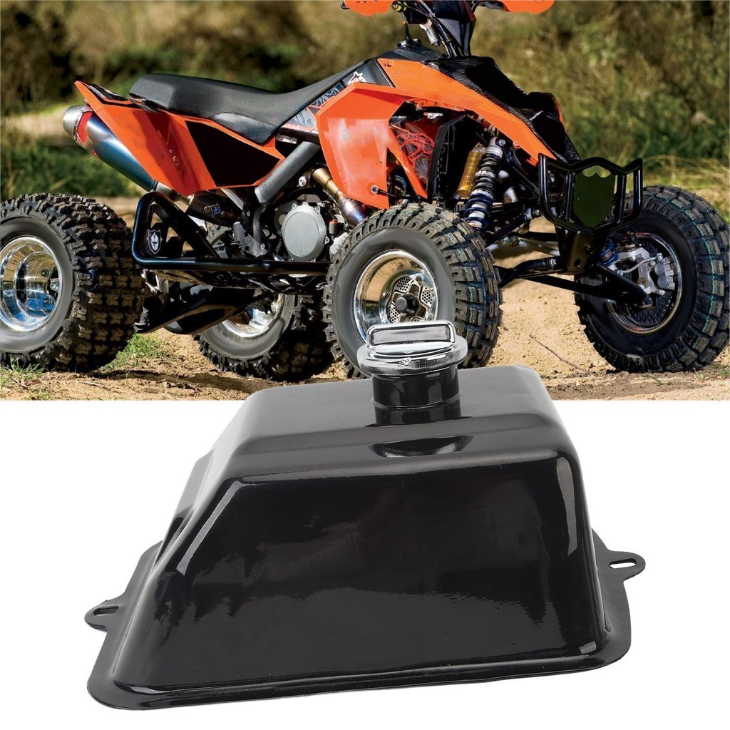 Tma~金屬燃氣油箱 4L ATV 油箱帶蓋適用於 125cc 150cc 200cc 250cc 四輪越野車