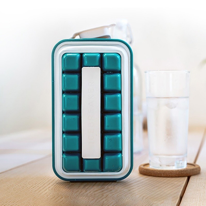 【現貨 即發】丹麥ICEBREAKER POP創意冰格製冰盒模具帶蓋創意矽膠輔食冰格大