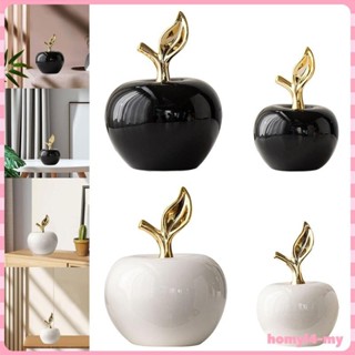 [HomyldfMY] 陶瓷公仔桌面工藝品蘋果雕像臥室辦公室書架