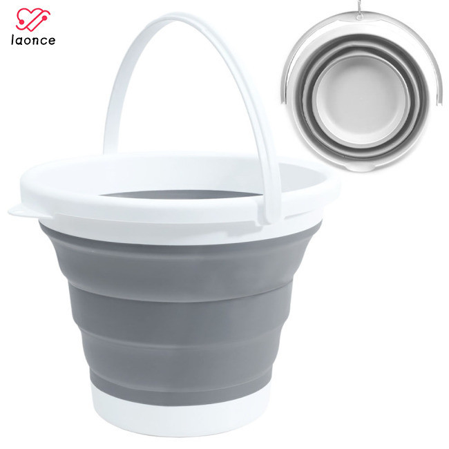 Sgd 可折疊桶 2.6 加侖(10L)輕型可折疊桶,用於房屋清潔沙灘洗車