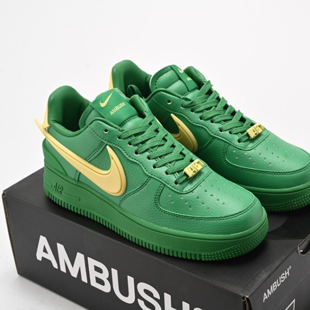 Nk ambush X Air Force 1' 07low 綠色頂級休閒運動鞋