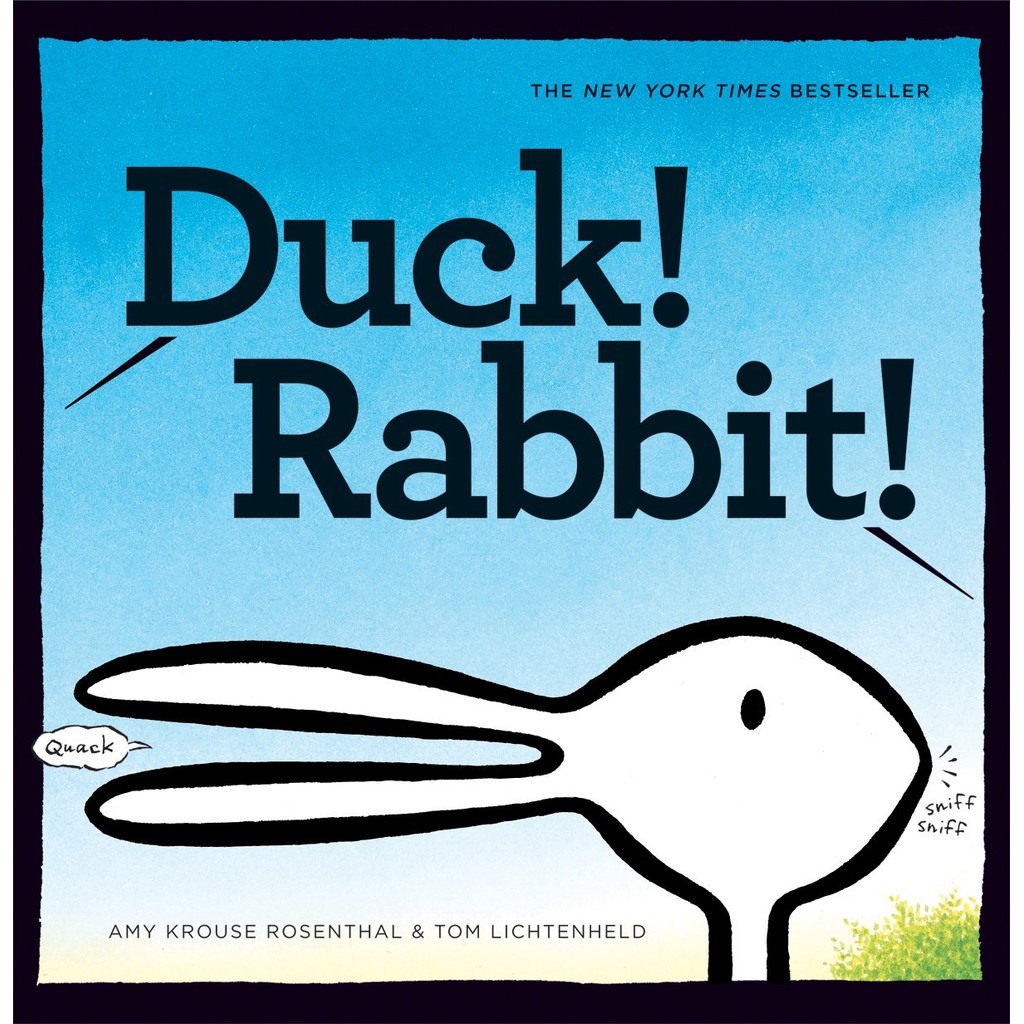 Duck! Rabbit!(硬頁書)/Amy Krouse Rosenthal【禮筑外文書店】