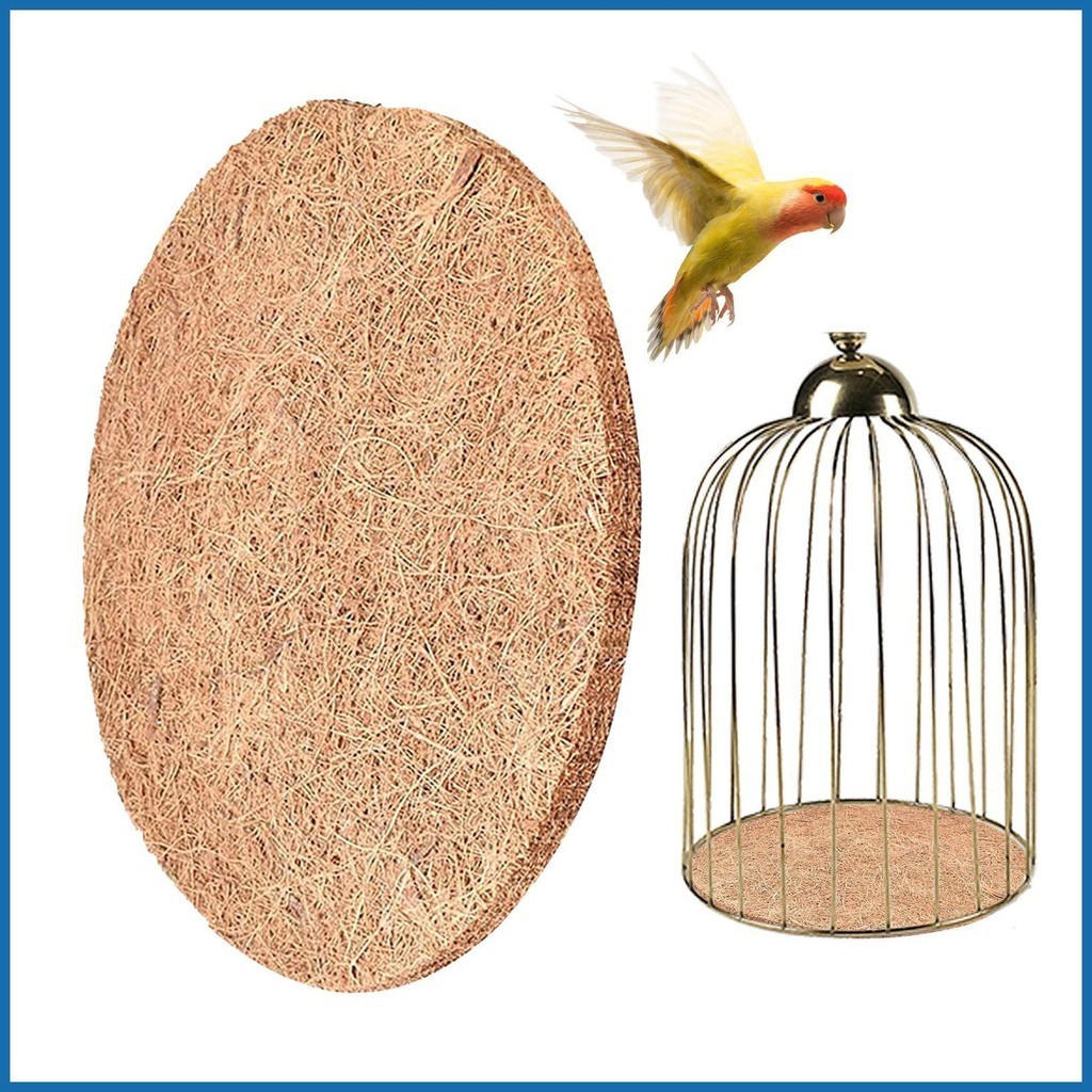 鴿子巢墊幹椰子纖維床墊用於賽車鴿子孵化器墊鳥孵化巢襯墊繁殖懸掛