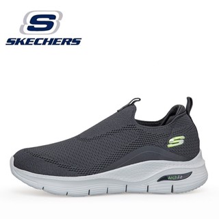 【腳膜炎康復必備】斯凱奇/Skechers GOWALK ArchFit 新款情侶套腳舒適休閒鞋 透氣運動鞋 防滑
