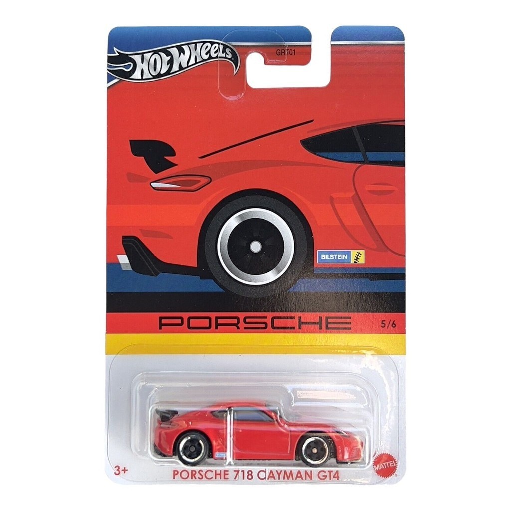 PORSCHE HOT WHEELS 風火輪保時捷 718 CAYMAN GT4 保時捷系列沃爾瑪獨家