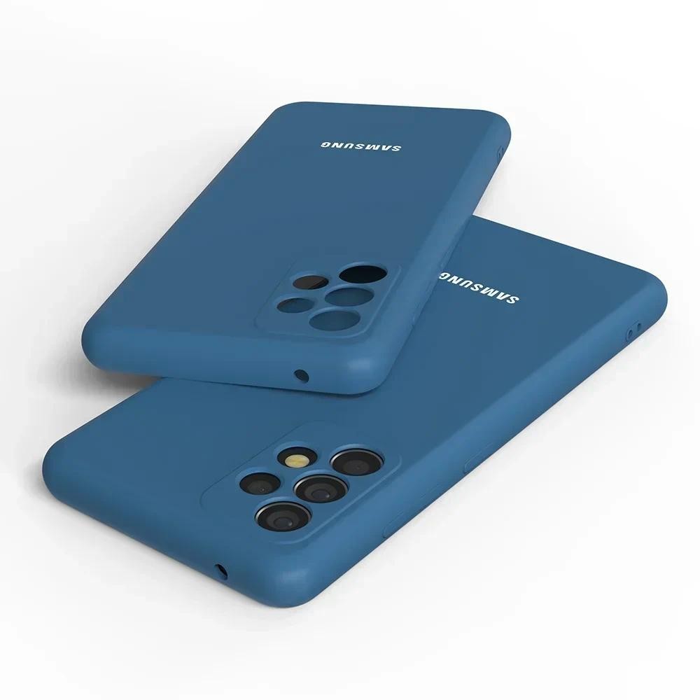 SAMSUNG 適用於三星 Galaxy A 52S 液體保護殼的三星 Galaxy A52 A52S A72 手機殼軟
