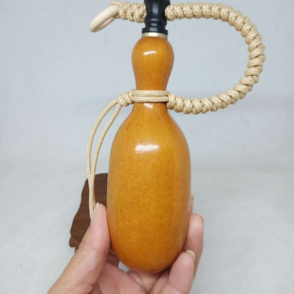 瓷皮花瓶開口葫蘆純銅口塑膠塞擺件吊飾 隨機出貨擺件 吊飾 盤玩