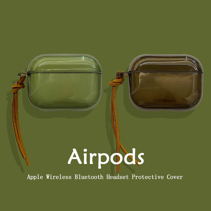 耳機殼簡約AirPods3保護套蘋果airpod2代Pro第二代耳機軟殼三代ipod1矽膠透明aipods四代AirPo