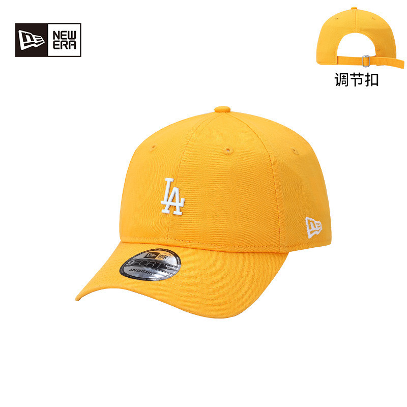 New Era New Era MLB 弧形檐帽NY/LA情侶休閒棒球帽男女鴨舌帽時尚