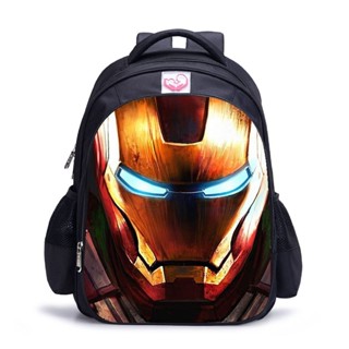 復仇者聯盟鋼鐵人後背包Iron Man書包學生背包男童超級英雄後背包