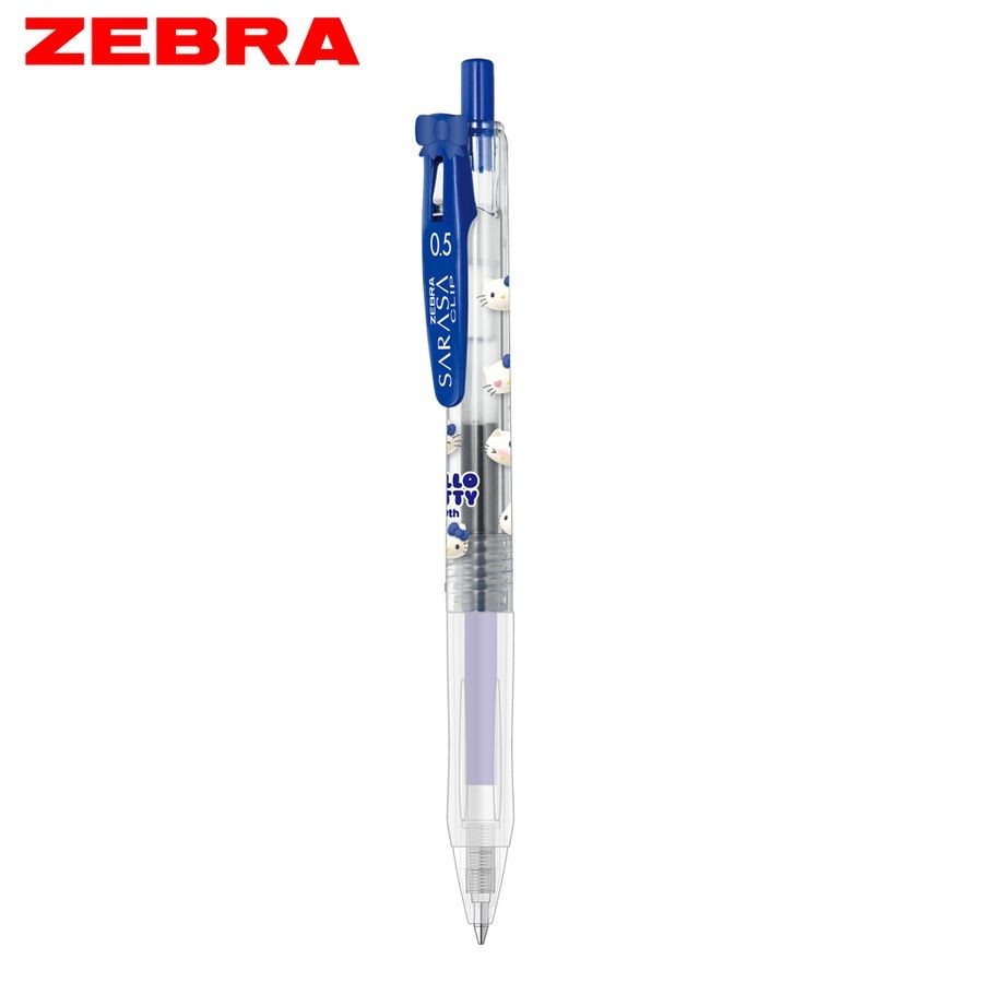 ZEBRA SARASA CLIP自動鋼珠筆/ HELLO KITTY 50週年限量版/ 藍 eslite誠品