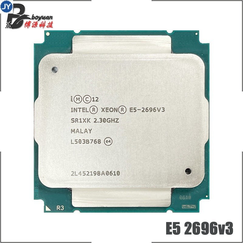 英特爾至強E5-2696 v3 E5 2696v3 E5 2696 v3 2.3 GHz 18核二十36綫程45MB 1