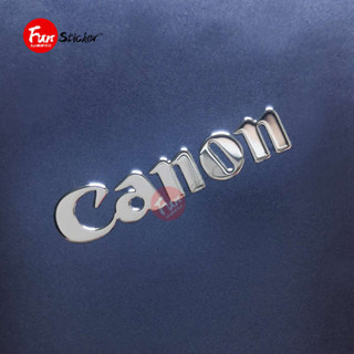 新款 佳能 CANON 適用於相機 印表機 標誌LOGO 手機 電腦貼紙金屬貼紙