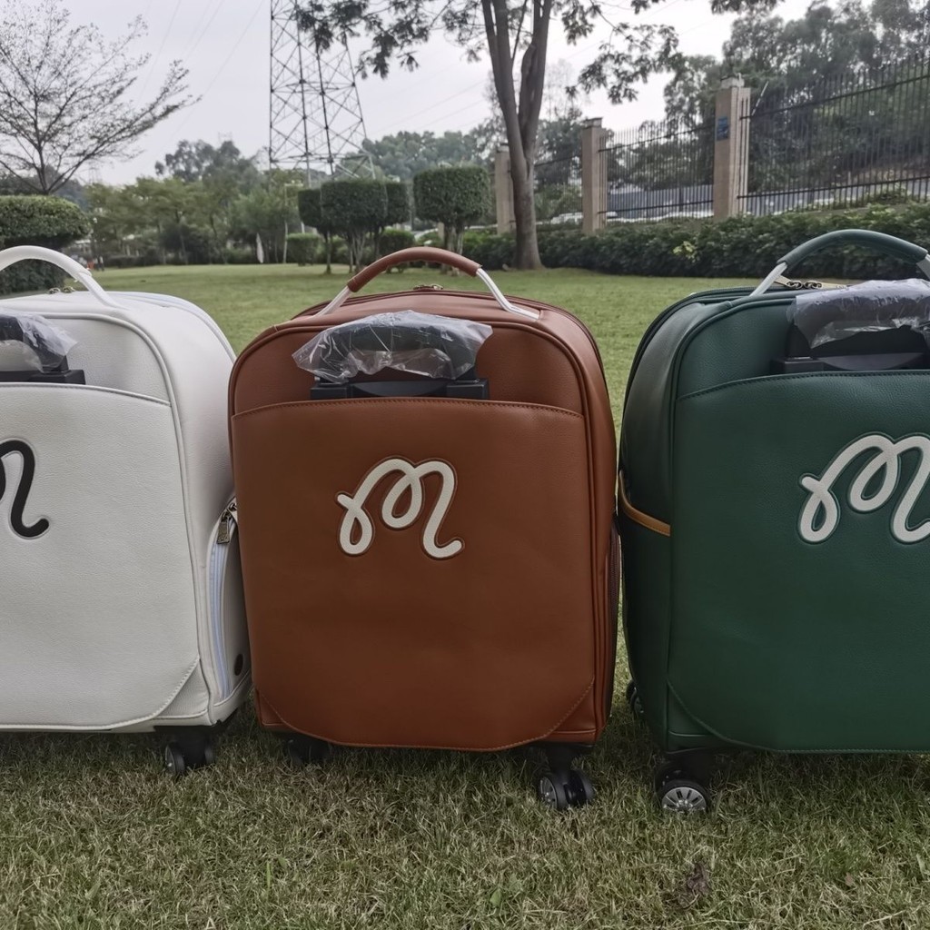 【優選 速發】高爾夫球包 高爾夫球袋 高爾夫衣物袋 2022新款Malbon高爾夫球包漁夫帽拉倫衣物包行李箱高爾夫收納箱