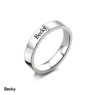 1055人好評粉紅泰劇理論周邊戒指女FreenBecky簽名鈦鋼刻字情侶戒指項鍊LF2.17
