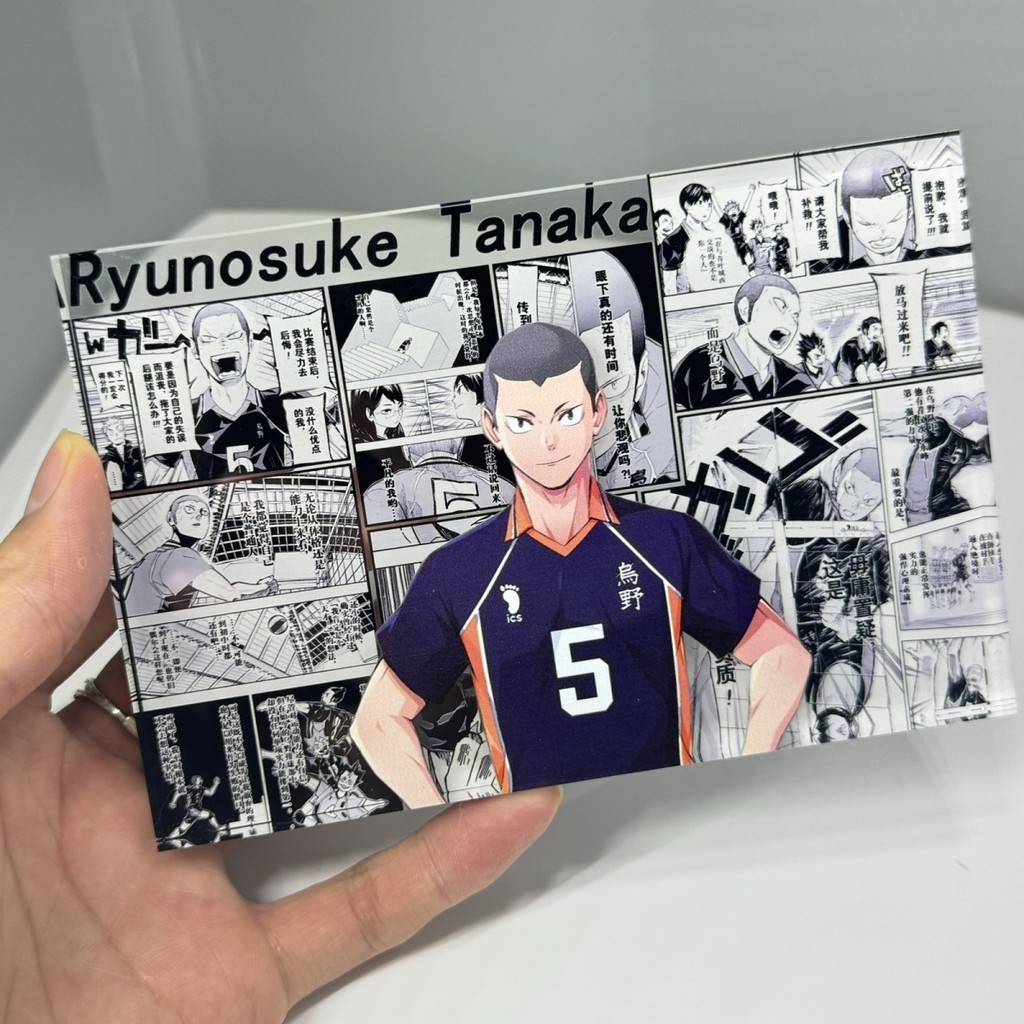 【潮玩精品摆件】排球少年田中龍之介亞剋力生日磚動漫二次元穀子立牌週邊禮物衕人