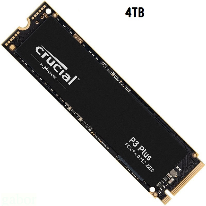 Micron 美光 Crucial P3 Plus 4TB/Gen4 M.2 SSD 固態硬碟