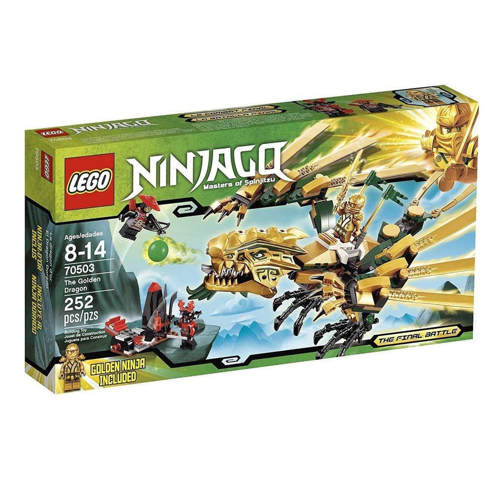 請先看內文 LEGO 樂高 70503 黃金飛龍 忍者系列