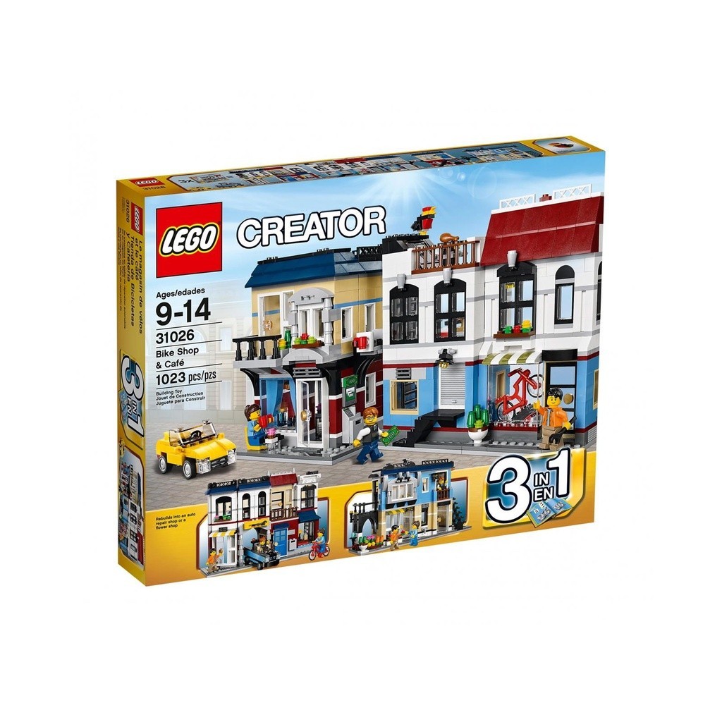 請先看內文 LEGO 樂高 Creator 3-in-1 31026 單車店與咖啡座