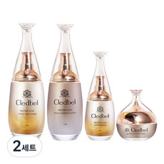 Cledbel Prestige 黃金膠原蛋白基礎爽膚水+乳液+精華+面霜套裝 2 套