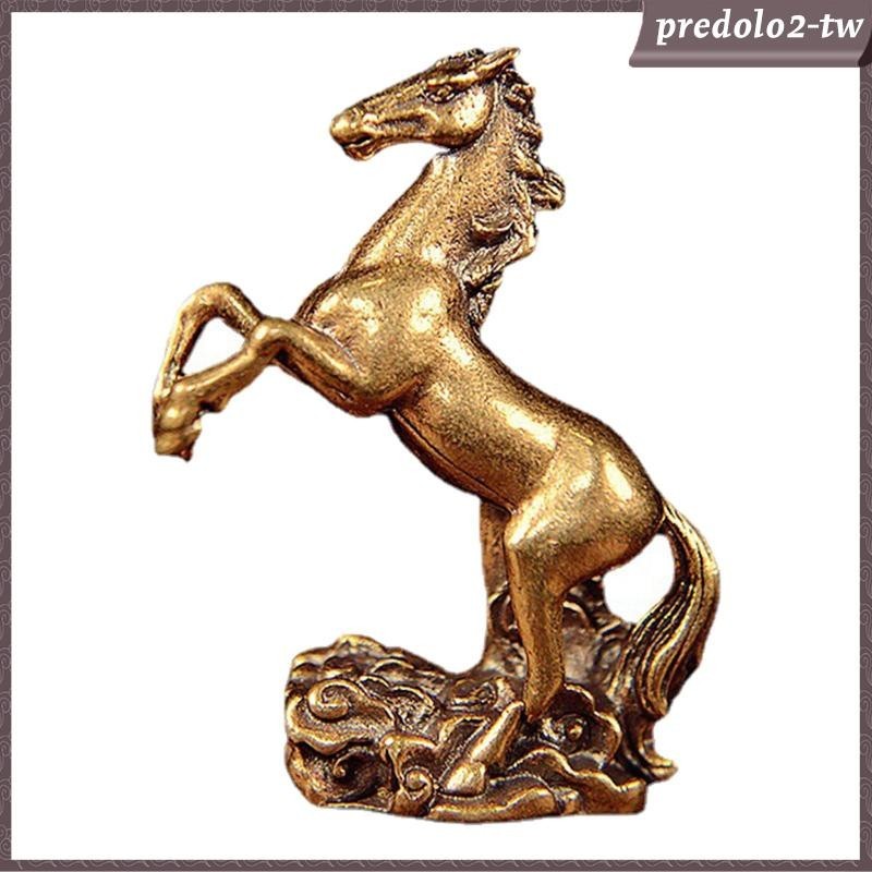 [PredoloffTW] 馬俑幸運藝術品桌面馬擺件微景觀公仔雲迷你入口餐廳書架餐桌裝飾