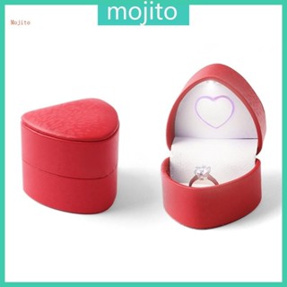 Mojito 時尚首飾裝飾收納盒帶 LED 燈安全首飾收納盒