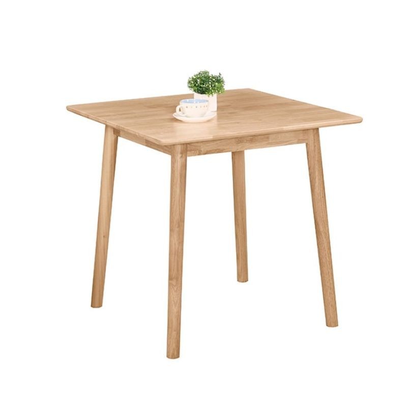 【GB871-4】雅莉2.6尺實木方桌(東部及桃園以南請另詢運費)