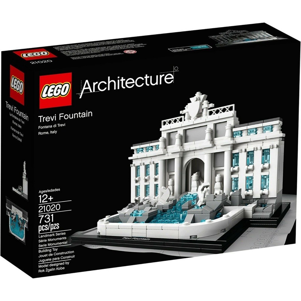 請先看內文 LEGO 樂高 21020 地標系列特萊維噴泉 TREVI BRUNNEN