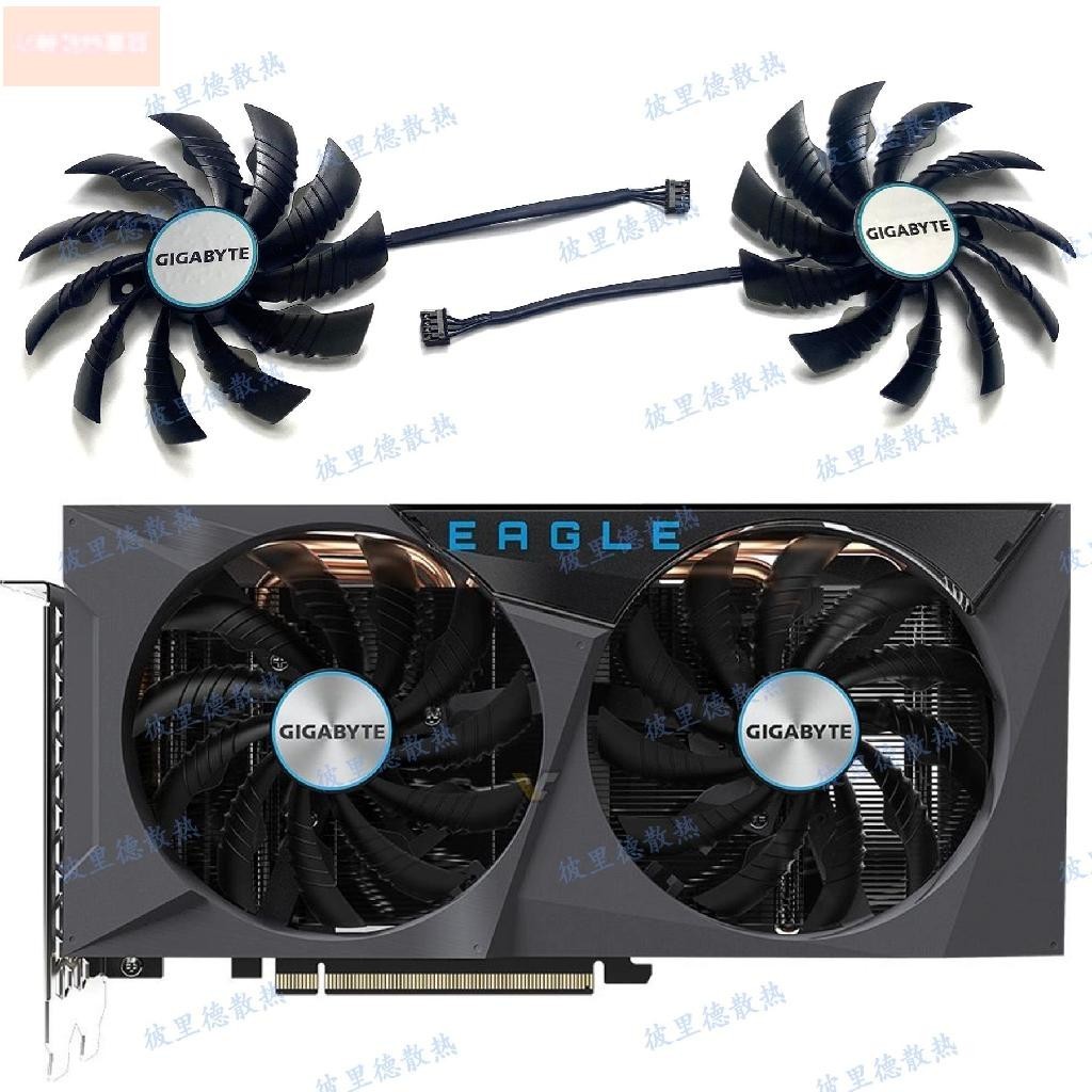 散熱風扇⚡GIGABYTE技嘉RTX3060ti 3060 3050EAGLE獵鷹顯卡風扇PLD10010S12H