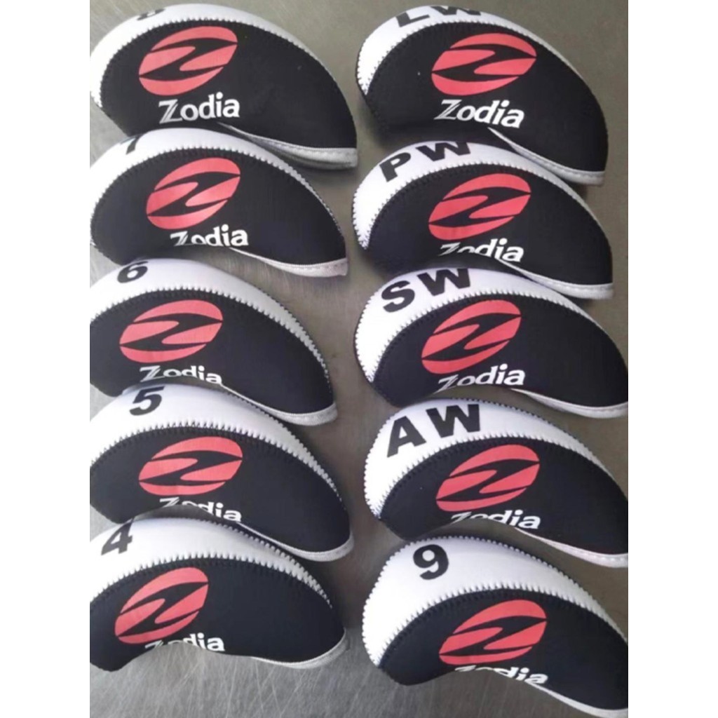 Zodia高爾夫鐵桿套SIM系列潛水料球杆套帽套雙拼杆頭套球杆保護套