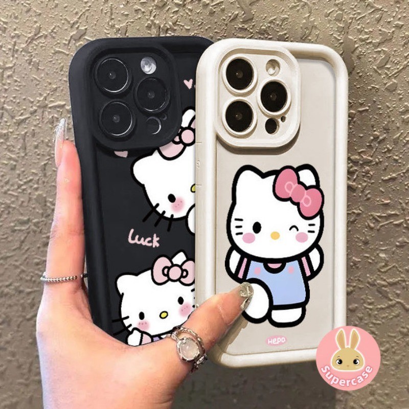 Hello Kitty Love KT 可愛手機殼適用於 Redmi K70 K60 K50 K40 K30 K20 P