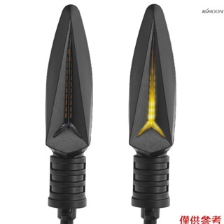 2pcs 摩托車 LED 轉向燈高亮度摩托車轉向指示燈 12V 兼容 R1200 GS ADV K1300R R800G