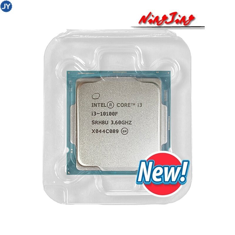 英特爾 【現貨】Intel Core i3-10100f 全新i3 10100f 3.6 GHz 4核8線程CPU處理器