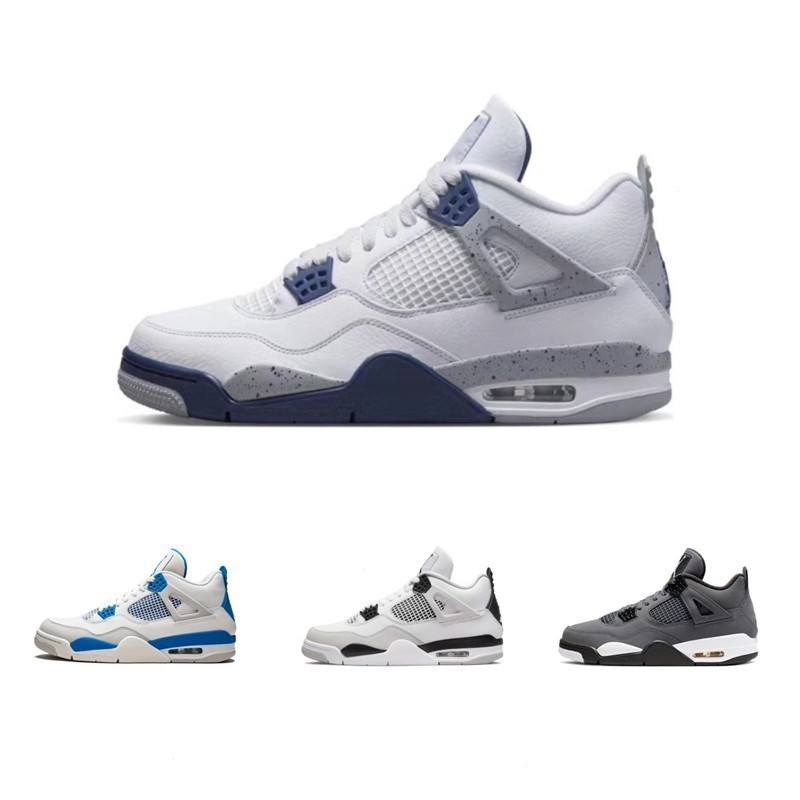 Air jorand4 retro 4 aj4 jordan4代午夜藍同款男女運動休閒鞋情侶鞋