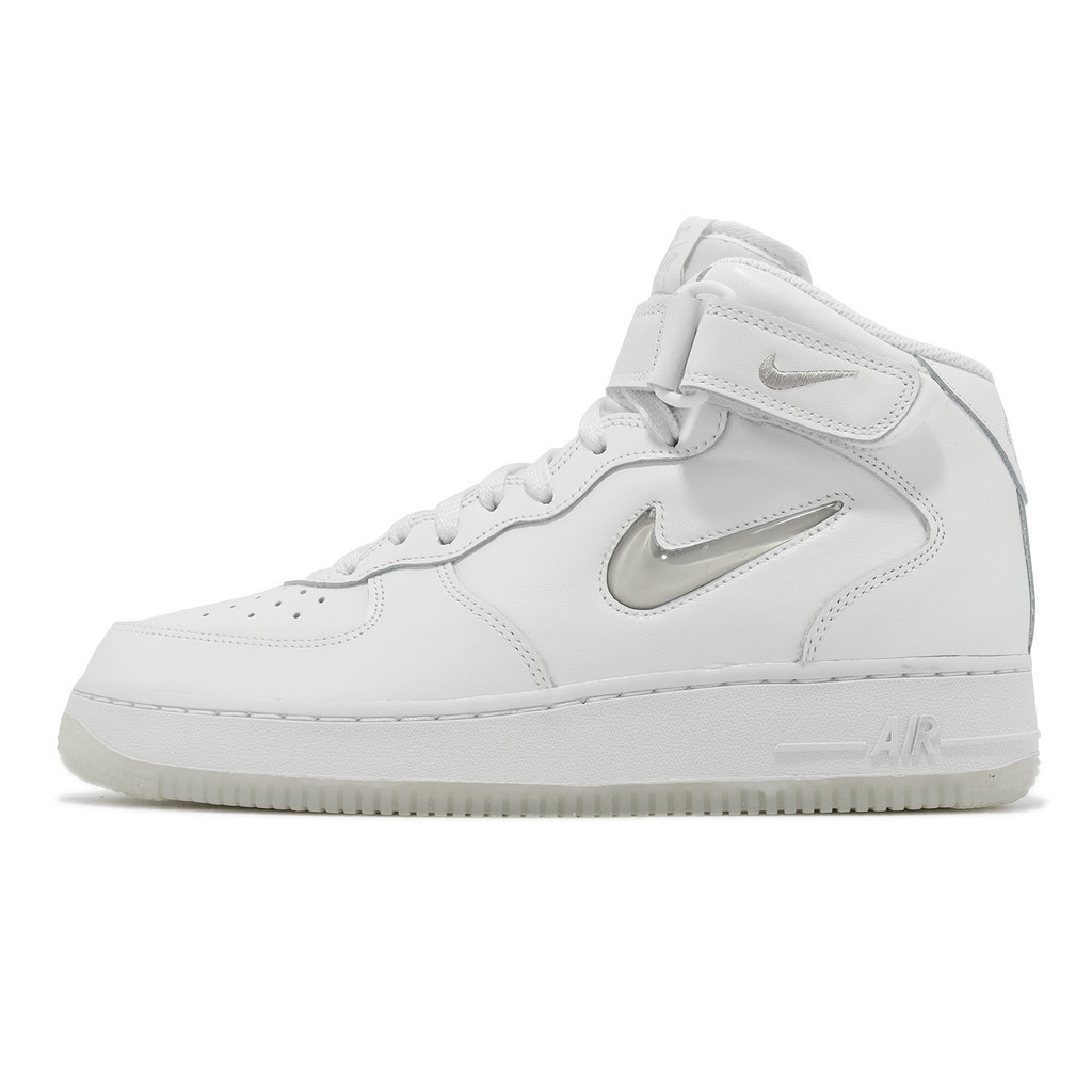 Nike 休閒鞋 Air Force 1 Mid 07 白 灰 復古 中筒 男鞋 牙刷 【ACS】 DZ2672-101