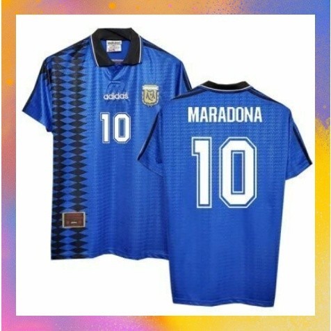 阿根廷 1994 年藍色版復古足球衫