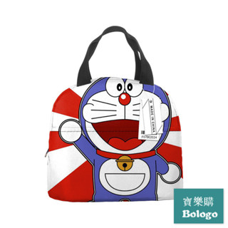 哆啦A夢便當袋兒童餐袋小學生休閒叮噹貓機器貓午餐包保溫袋手提保溫包 好物推薦