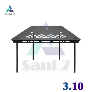 Sani7 鐵板梯形組合桌多功能桌可連接六角置物桌-鐵板梯形組合桌多功能可拼接可拆式六角收納桌