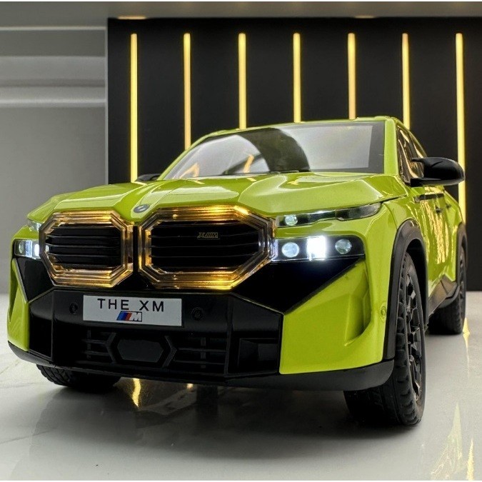 優選 1/24 BMW XM 1:24 合金車 模型車 迴力車 寶馬 IX XM
