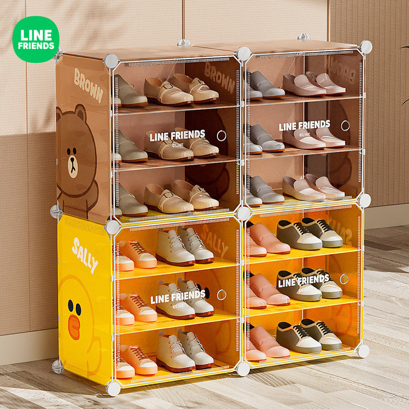 IKEA 鞋架多層收納簡易家用小門口宿舍租房防塵大容量免安裝鞋櫃