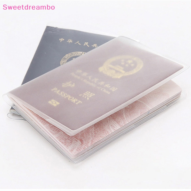 [SWEET] 防水證件袋上的透明護照套護照保護套 BO