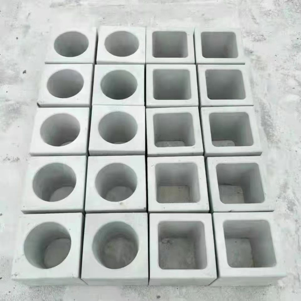 水泥模具 磚模具 空心磚塑膠模具水泥空心磚模塊裝飾牆護坡通孔雙孔混凝土空心模具189