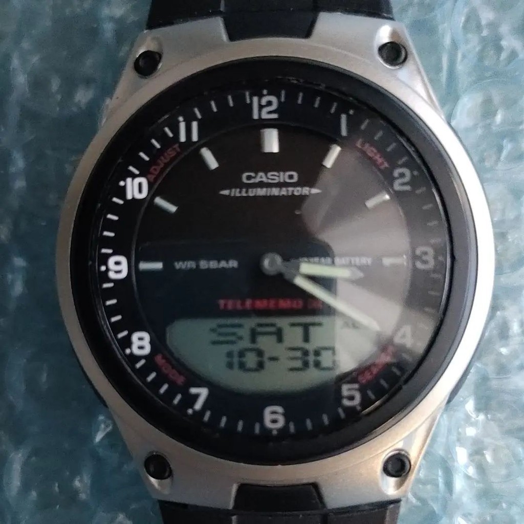 CASIO 手錶 AW-80 日本直送 二手