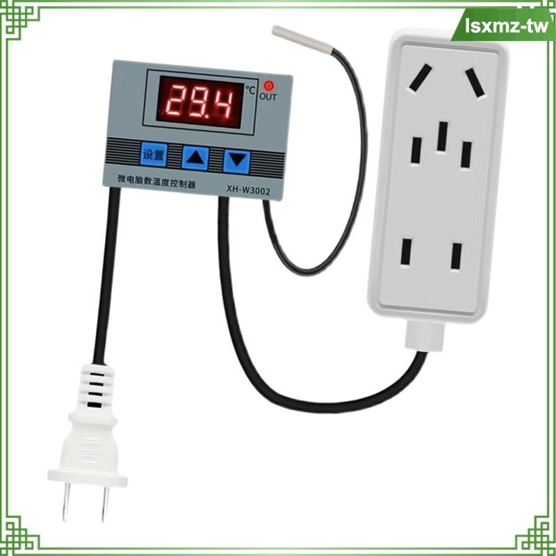 [LsxmzTW] 電動數字溫度控制器 110V 電子溫度控制插座
