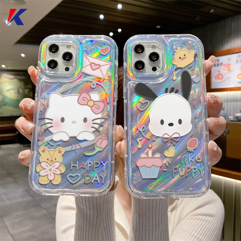 Hello Kitty 小狗保護套兼容 IPhone 15 11 12 13 14 PRO MAX 6 7 6S 8 1